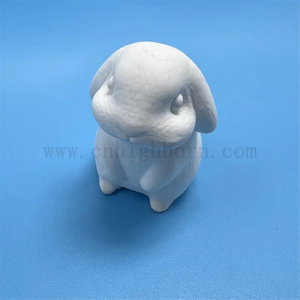 Pierre en céramique parfumée en forme de lapin adaptée aux besoins du client du diffuseur 3D d'arome de gypse