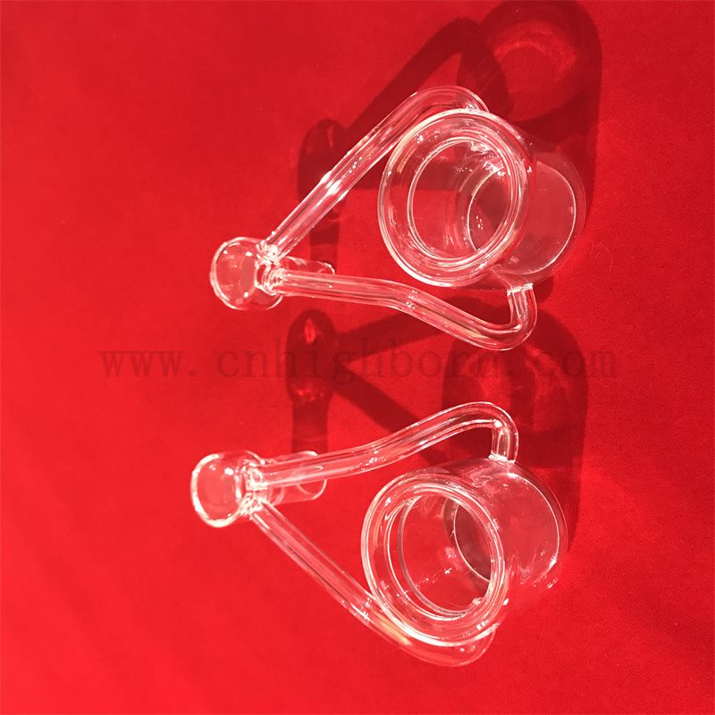 Forme personnalisée haute résistance Nail à quartz thermique clair 