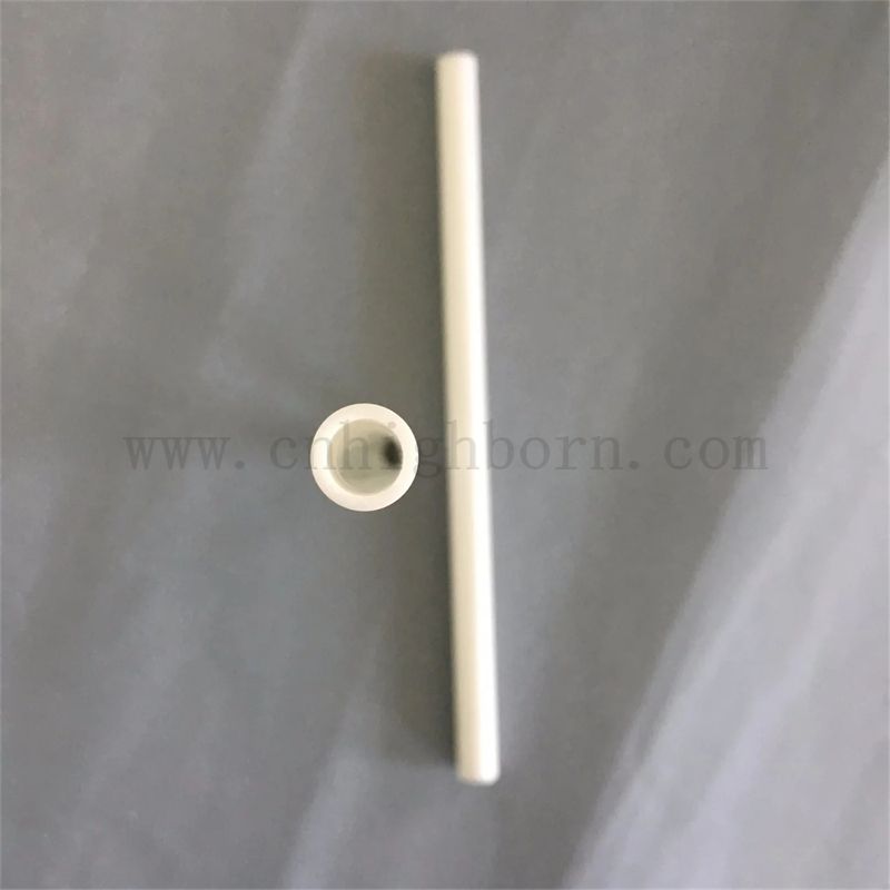 Yttrium stabilisé en surface polissage de zircone tube de dureté haute dureté zro2 tuyau en céramique