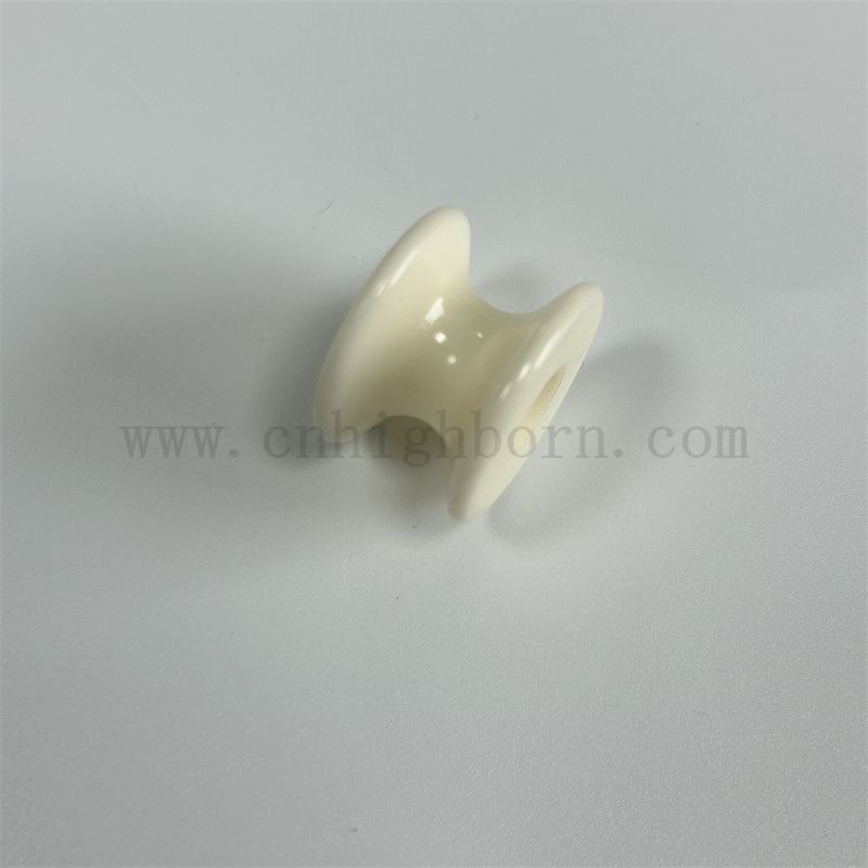 Pièce Guide de fil textile en œillet à collier à collier unique en céramique de haute qualité de haute qualité