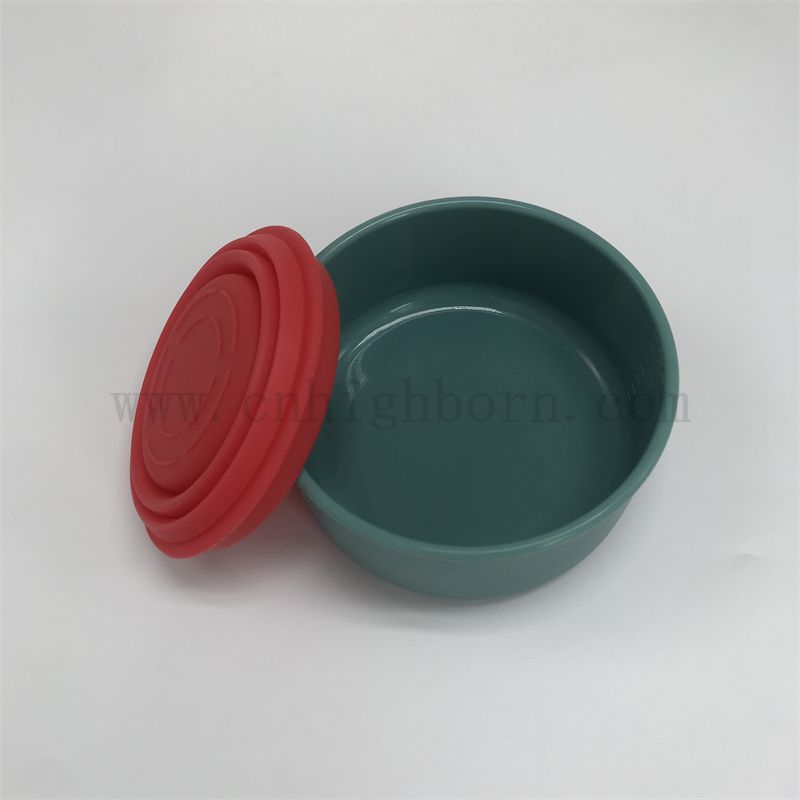 Bols de chiens de chiens en bols de chiens de chiens en caoutchouc en silicone en silicone pliant et pliant en bols de chien en caoutchouc en silicone en extérieur