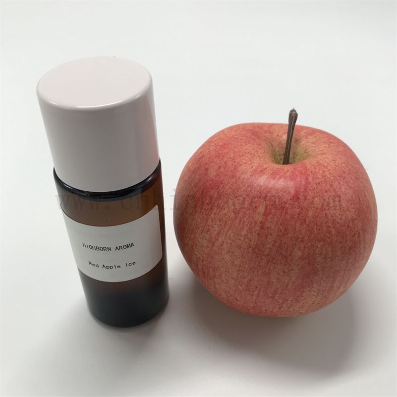 Fourniture d'usine de qualité alimentaire liquide d'huile essentielle comestible fruits de pomme Flavors arôme d'essence concentrée