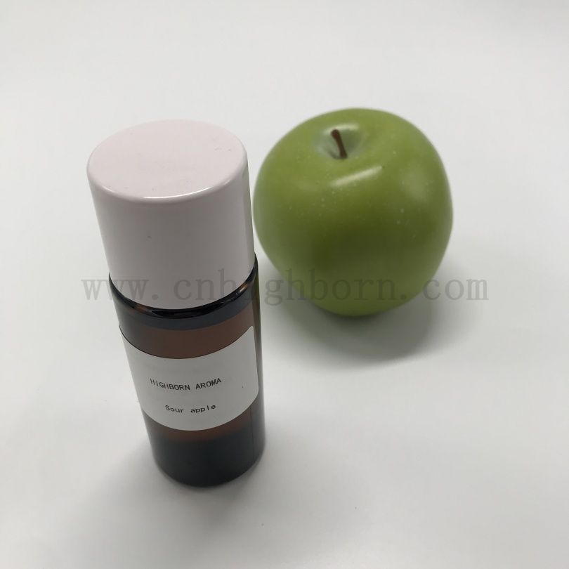 Diverses saveurs Huile essentielle de fruits de pomme acide Pomme concentrée Essence Fragrance Liquide