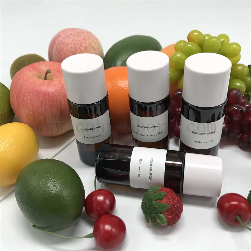 Multiples fruits saveurs concentrées de shiha populaire parfum d'huile arôme arôme de qualité alimentaire liquide 