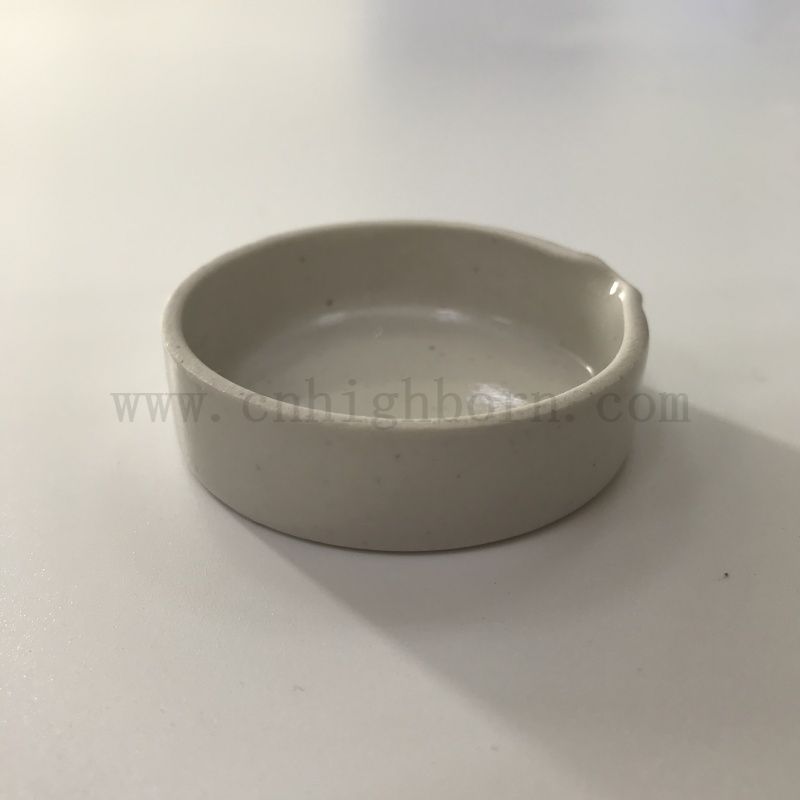 52x14 mm inférieur plat en porcelaine évaporante Pan Laboratoire Cylindrical Ceramic Evaporation Plat