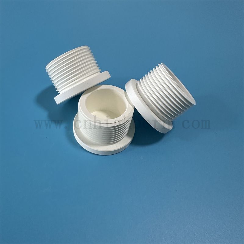 Isolateur de bore nitrure de vis irrégulière partie de conductivité thermique élevée bn buisson en céramique