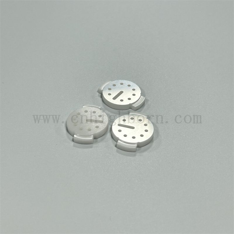 Haute résistance Yttria stabilisé ZRO2 Céramique partie Zirconia Plaque Disque en céramique Zirconi