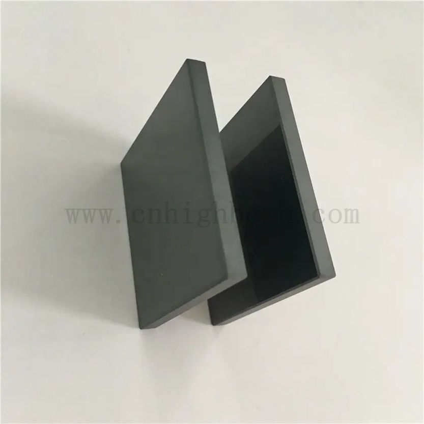 Carbure de silicium à haute température raffinée Plate en céramique SSIC SSIC 