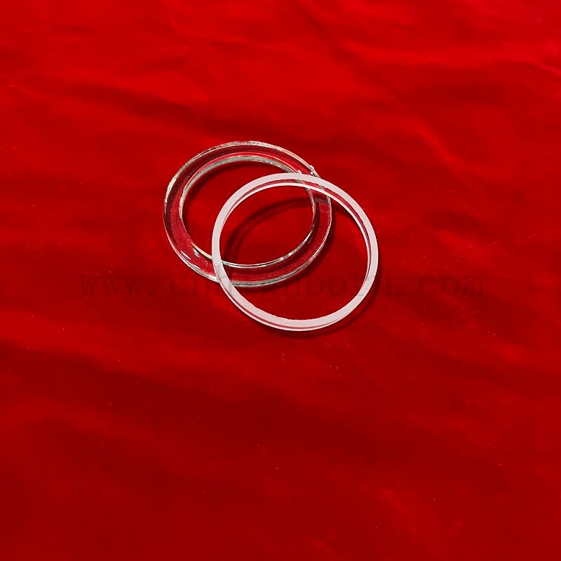 Bride de quartz de broyage transparent de haute qualité pour figurer la personnalisation