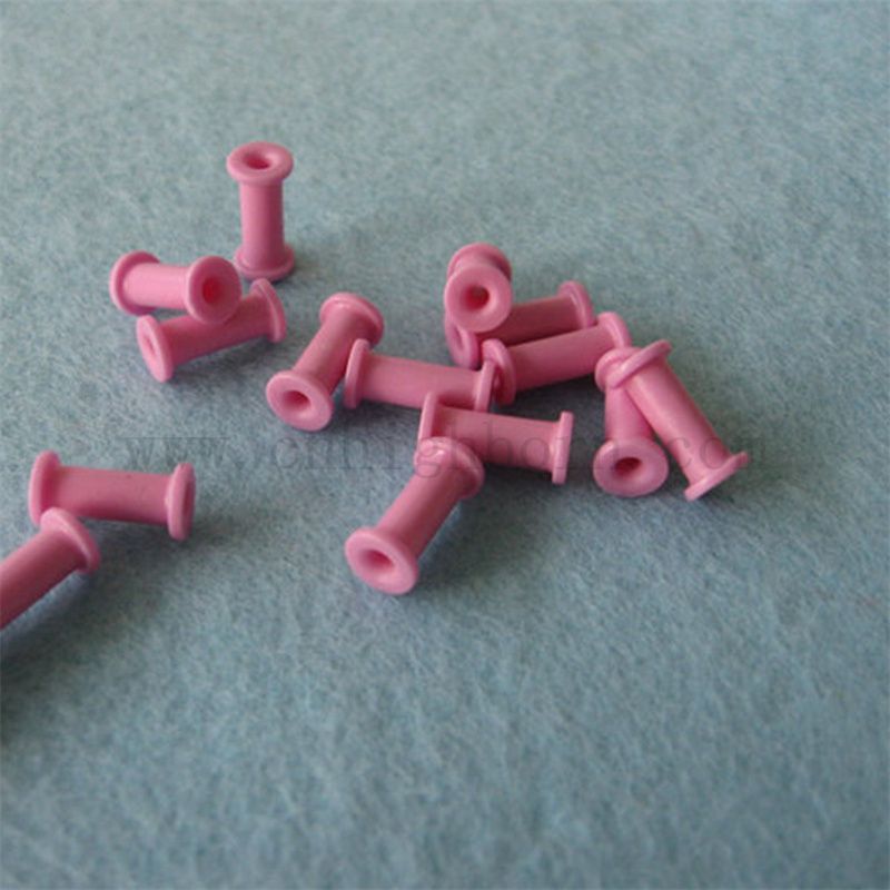 Couleur rose textile en céramique rouleau alumine