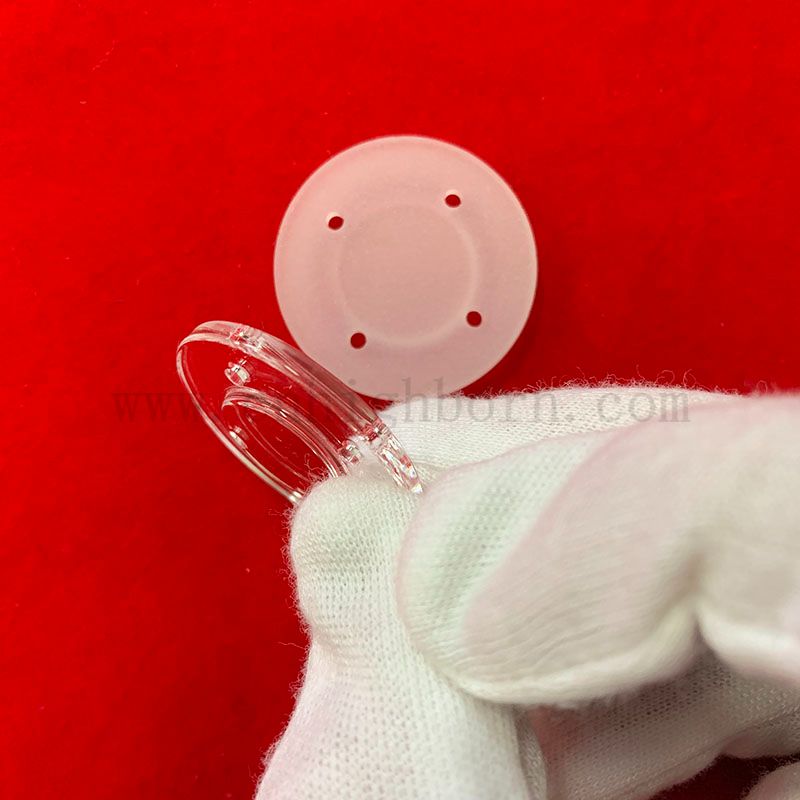 Plaque d'observation de pas de quartz