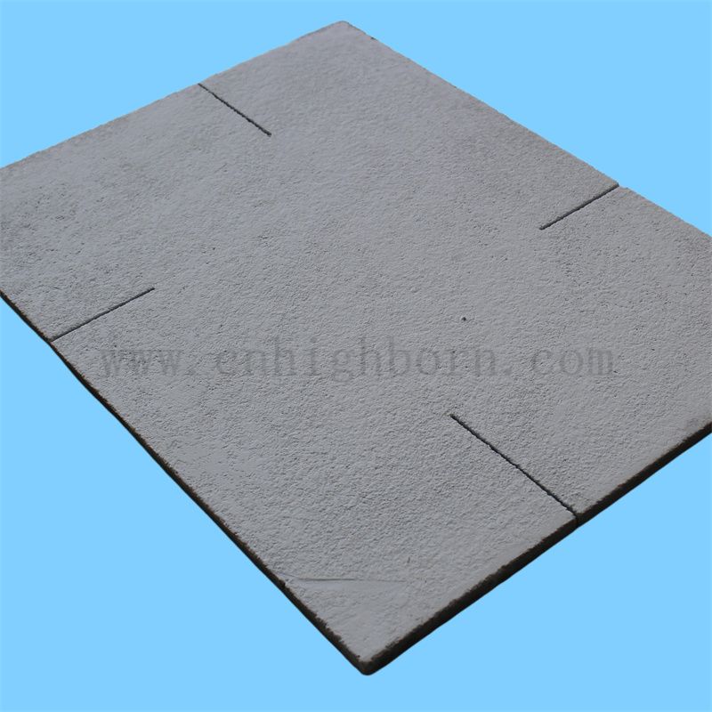 Carbure de silicium réfractaire étagères en céramique plaque de sic