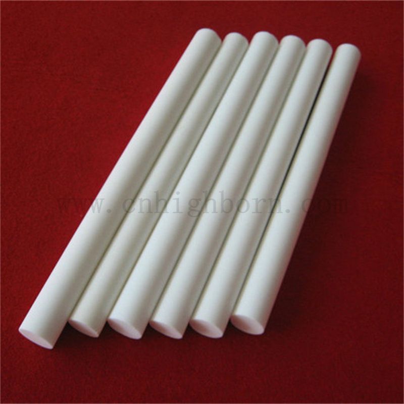 Taille personnalisée haute résistance Isulant macor tige basse densité blanche machinable en verre en verre de céramique 