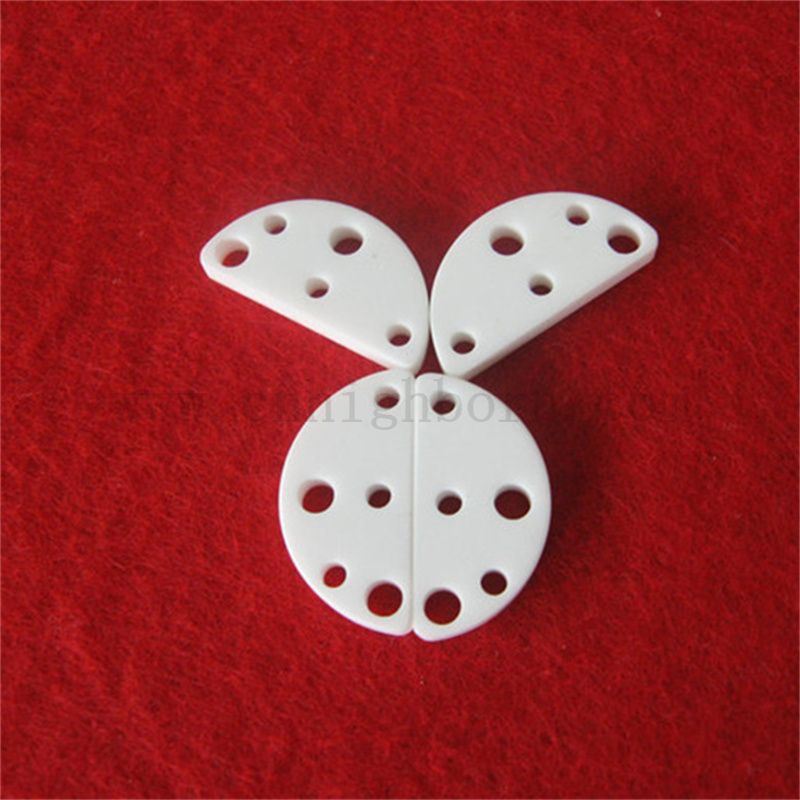 Plate de basse densité Machinable Verre Céramique Plate d'isolateur de macor