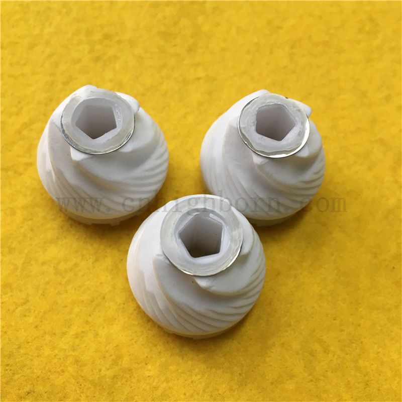 Moulin à poivre AL2O3 GRINDING Alumine Céramique Céramique Éco-Friendly Manual Coffee Grinder Burr