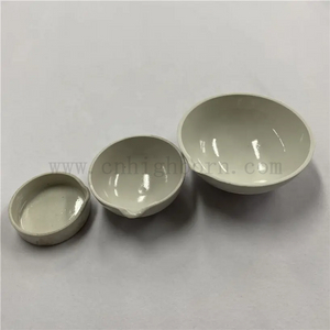 Plat volatile en céramique de porcelaine émaillée par laboratoire de 60 mm 