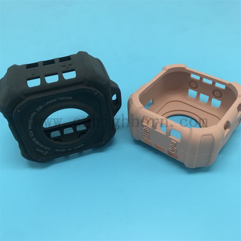 Shell de protection de protection audio de protection en caoutchouc en caoutchouc en caoutchouc en caoutchouc en silicone pour les appareils électroniques