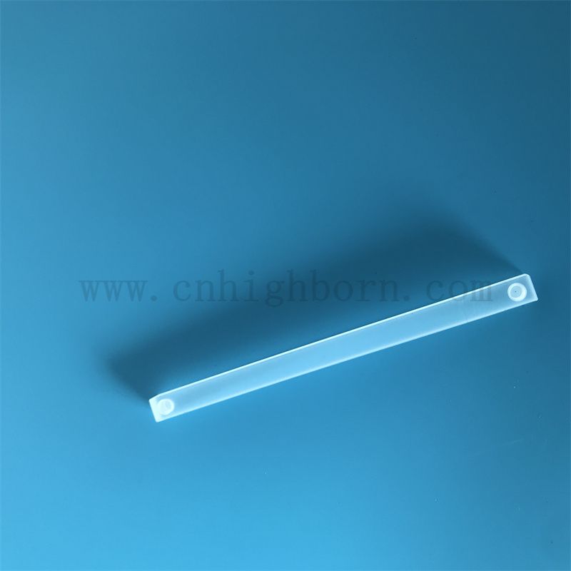 Fabricant translucide de haute pureté Tie en verre de silice à barre de quartz de la barre de silice