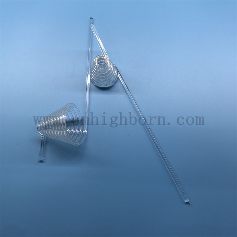 tube en verre de quartz 