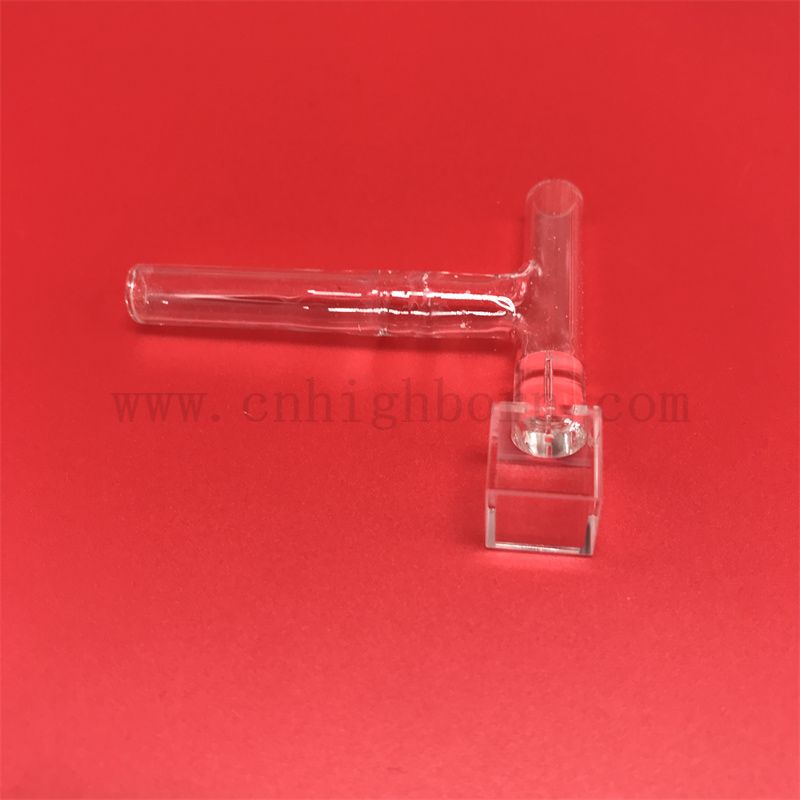 CUVETTE À LA CUVETS DE LAVE DE VERRE SILIQUE PERSMISSION HAUTE