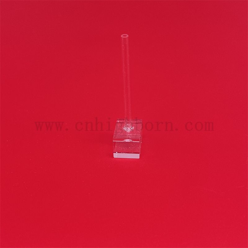 Polishing Polishing Clear Borosilicate Optical Glass Cell Cell Atomic Vapor Quartz Cuvette