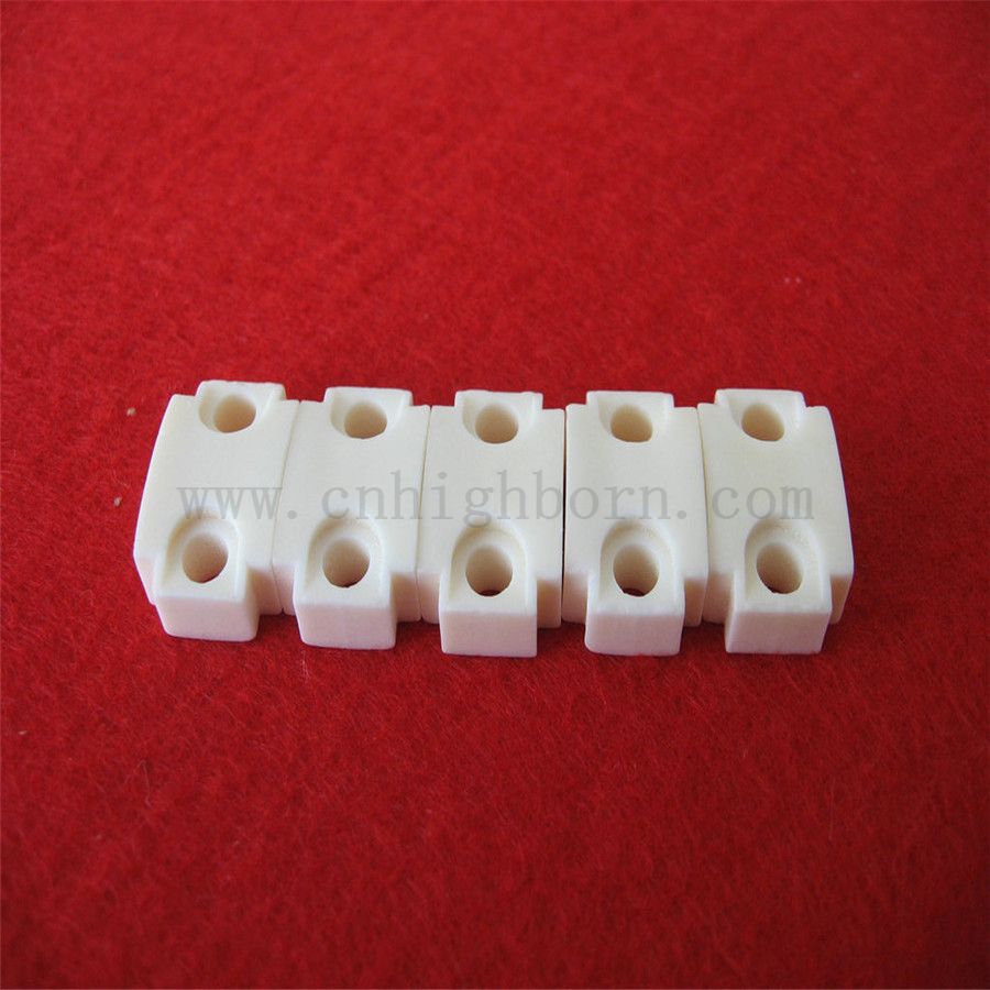 Accessoire de machine textile avec groove 5 mm Alumina Zirconia Guide de fil en céramique de tissage textile