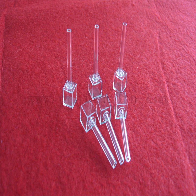 r&eacute;cipient en verre de quartz