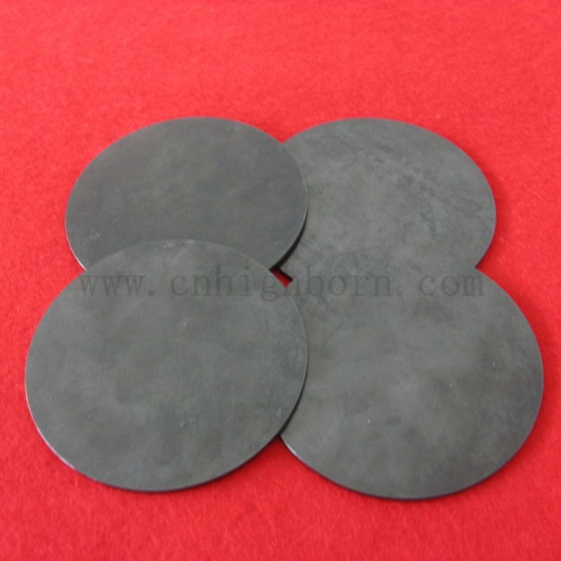 Fiche en céramique stabilisée Black Zro2 stabilisée Yttria personnalisée