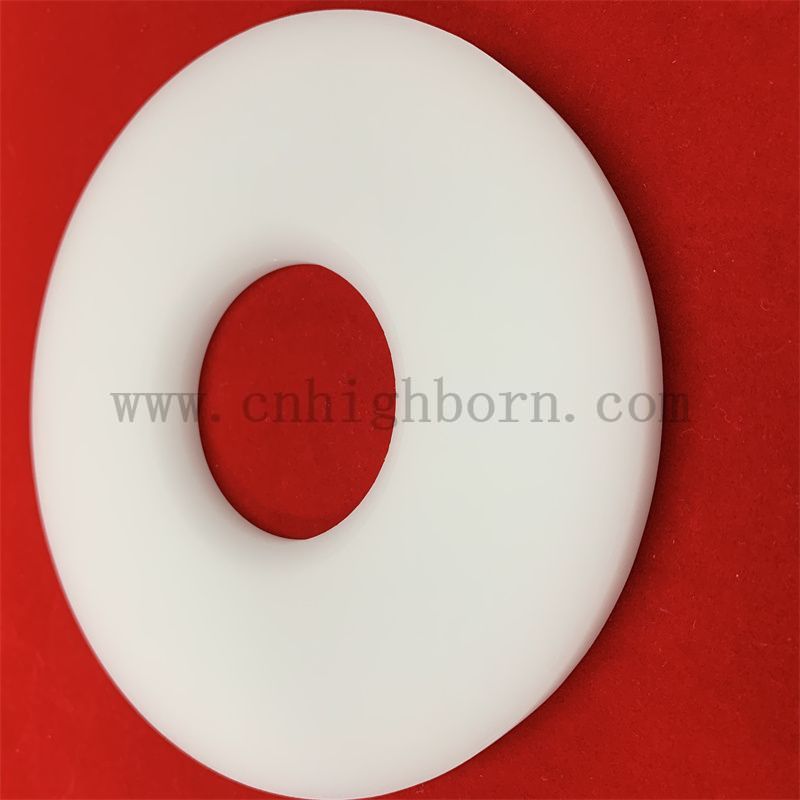 bride en quartz blanc laiteux