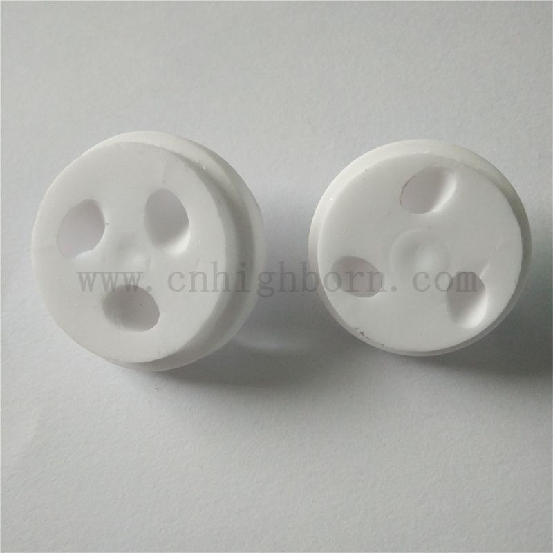 95 Alumine Céramique Pièce irrégulière Isolateur personnalisé High Strength Bloc AL2O3