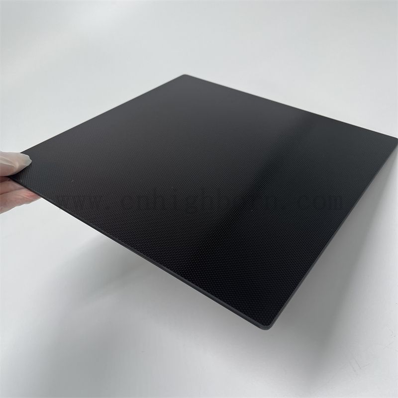 Résistance à haute température carrée carrée de chauffage microcristallin en verre en verre de chauffage en céramique