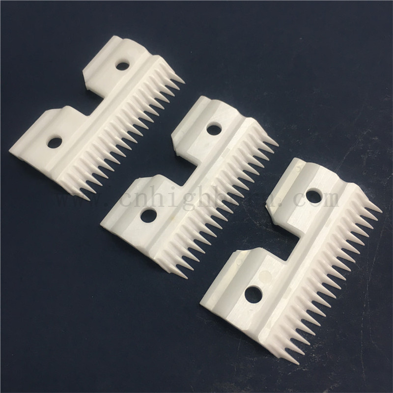 Portez un toilettage résistant aux animaux de compagnie zircone lame en céramique Zro2 Ceramic Clipper