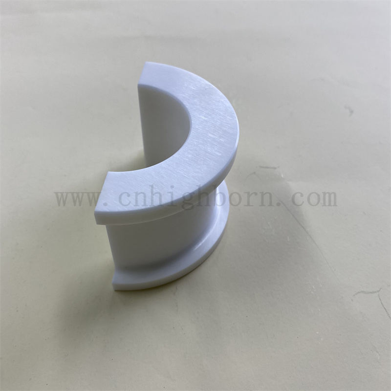  Faible conductivité thermique Half YSZ Zro2 Tube Zirconia Ceramic Bush 