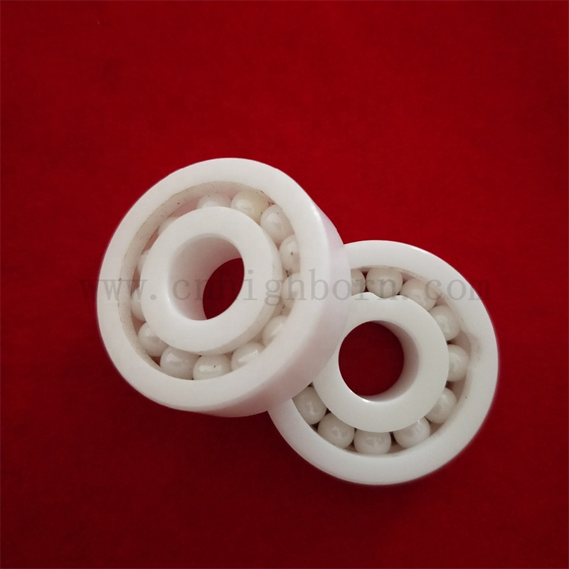 Boules de rainure profonde en céramique ZRO2 personnalisée Roulements en céramique 