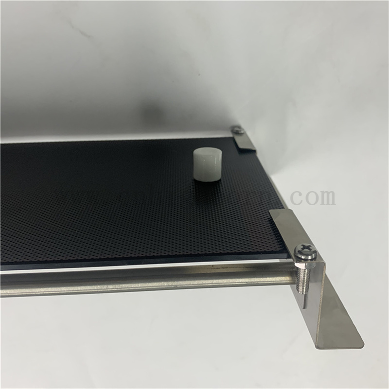  Élément de chauffage de chauffage en verre de verre en verre de céramique noir infrarouge avec support en acier inoxydable pour chauffage