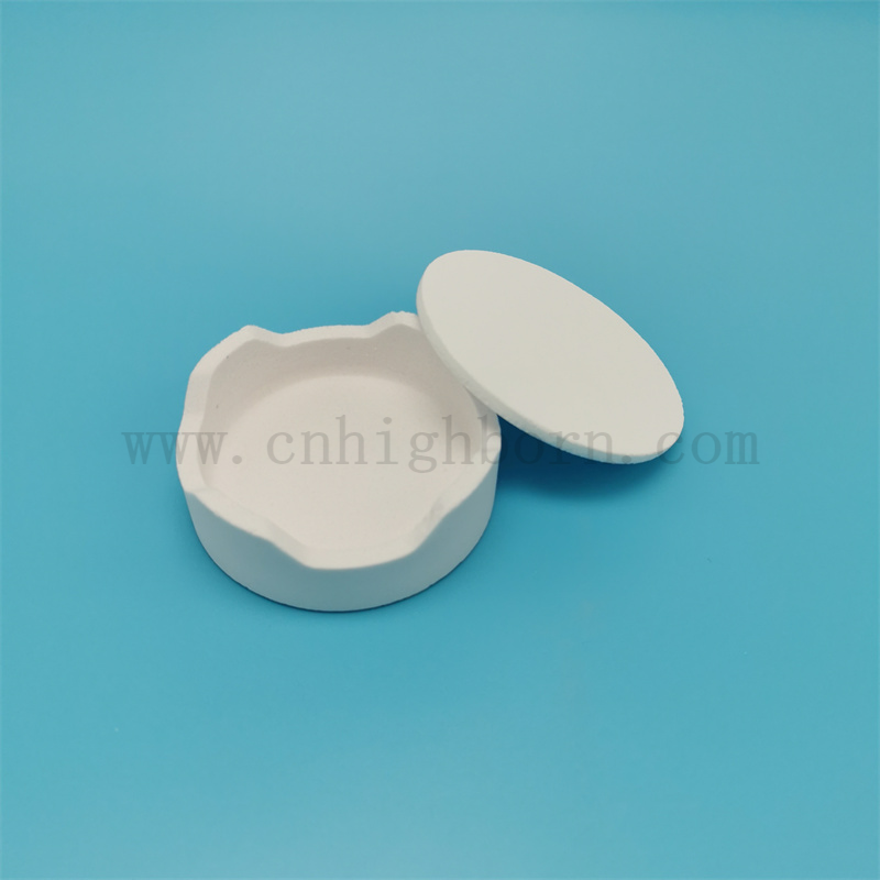 Mullite Sagger Ceramic Crucible Dental Mingering Tray for Zirconia Dental Lab