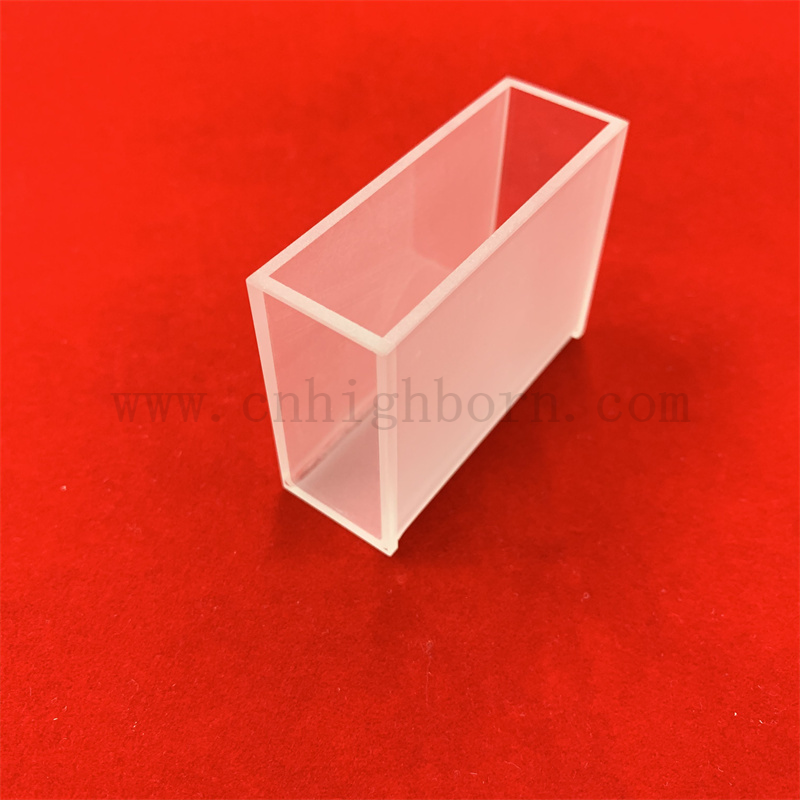 Ustensiles de laboratoire Grande cellule 28,4 ml CUVETTES VERNES transparentes CUVETTE DE HAUTE PRÉCISION CUVET