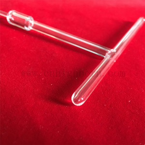 Tube en verre de quartz résistant aux hautes températures, taille personnalisable, silice fondue, tuyau transparent en quartz