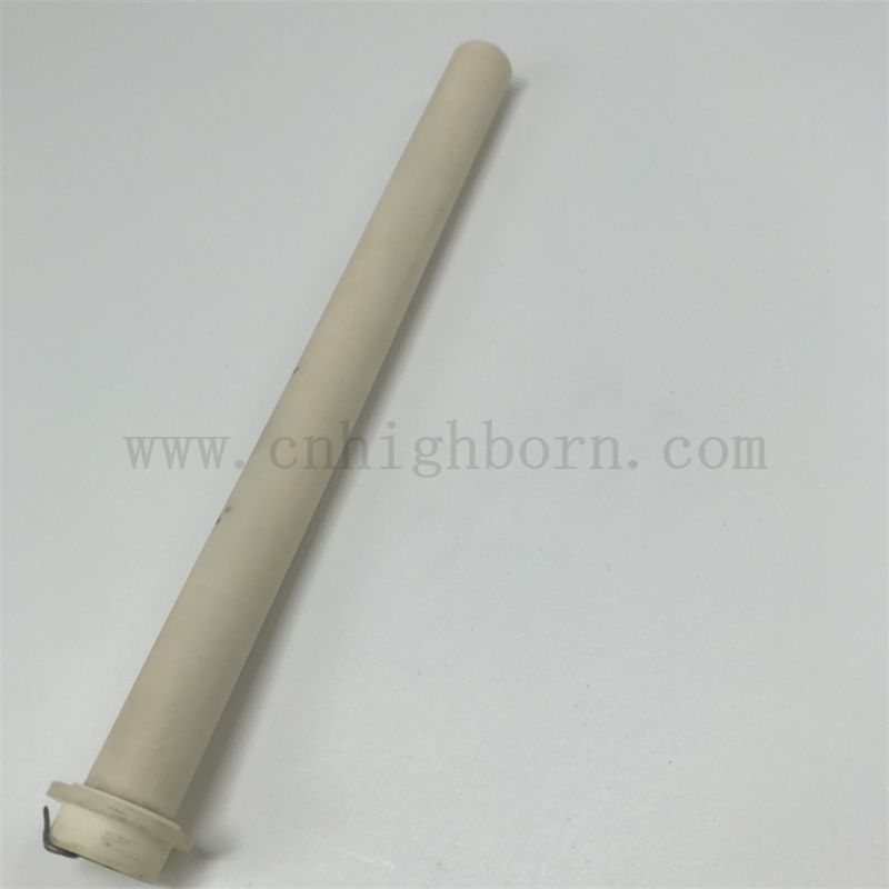 Tuyau en céramique poreux Porosité personnalisée tube de filtre microporeux avec étape