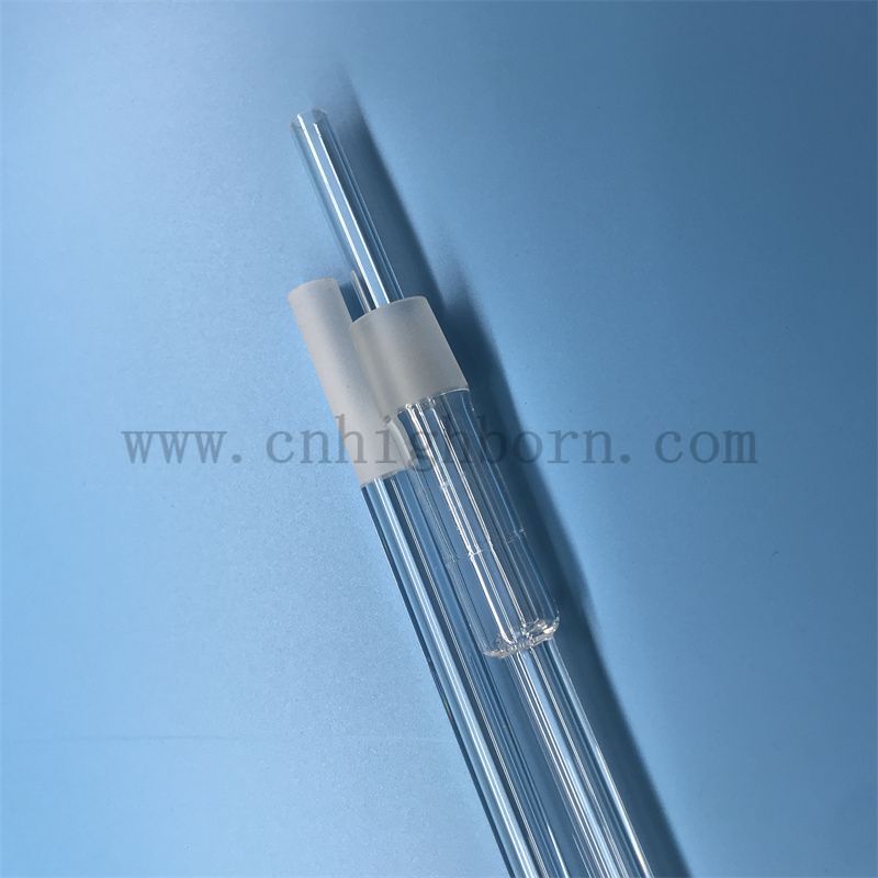 tube en verre de quartz 