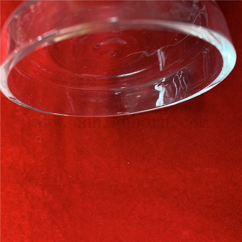 Le laboratoire utilise la résistance à la chaleur claire en verre rond en verre de Pétri