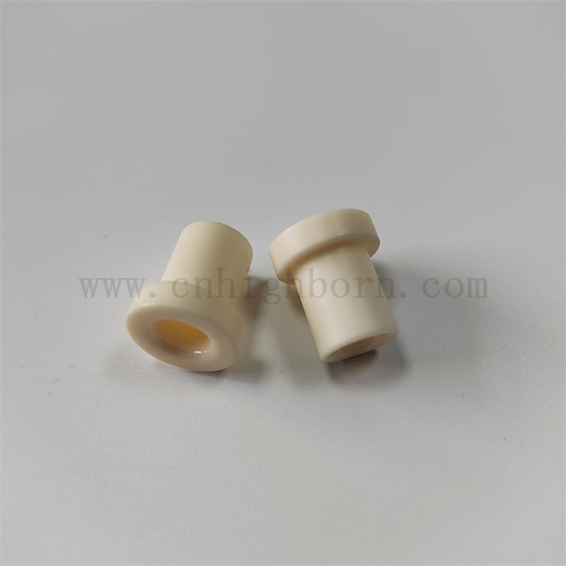 Guide de fil céramique textile blanc résistant à l'usure 