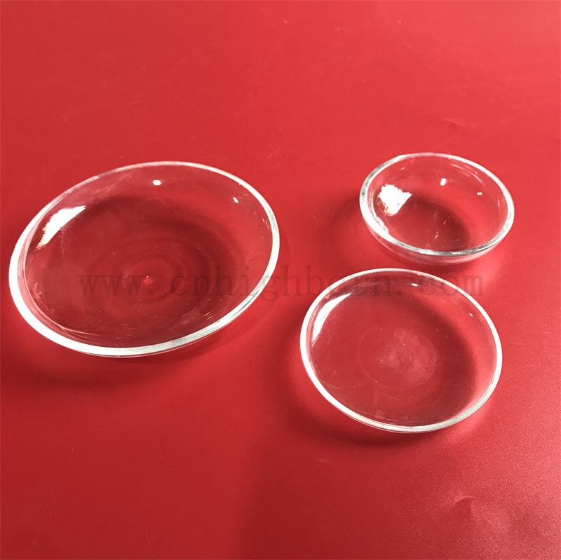 Verbe personnalisée Culture de verre de silice à chaleur claire à la chaleur Culture de Pétri