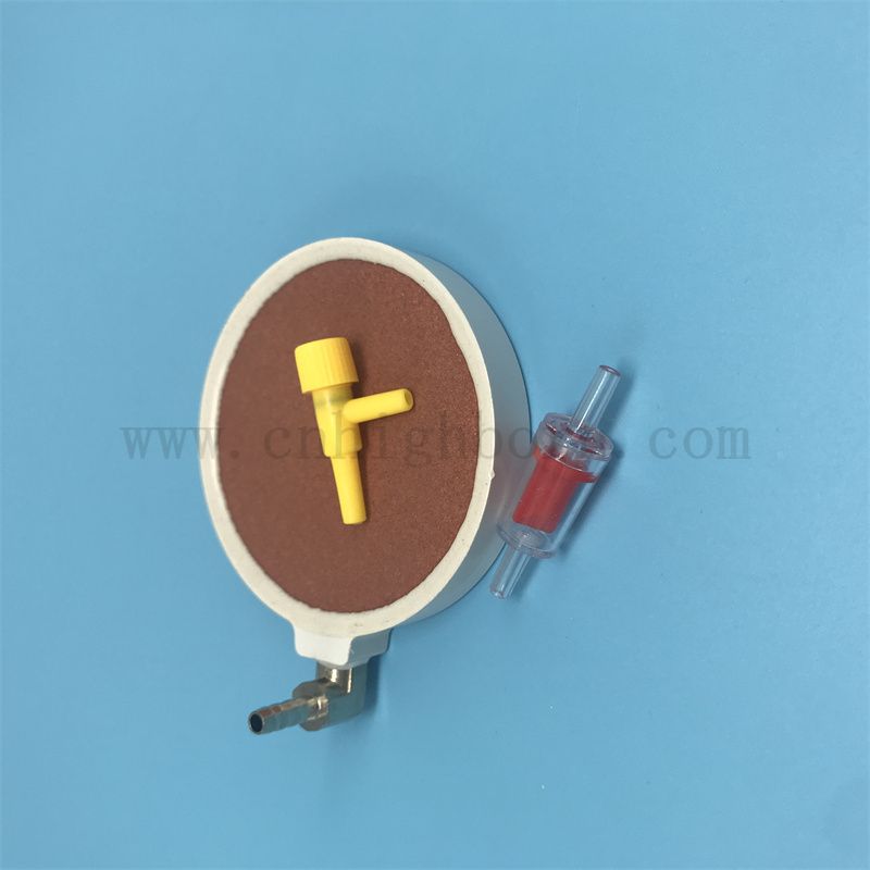 Pompe d'aération ronde Ceramic Bubble Air Pierres pour aquarium