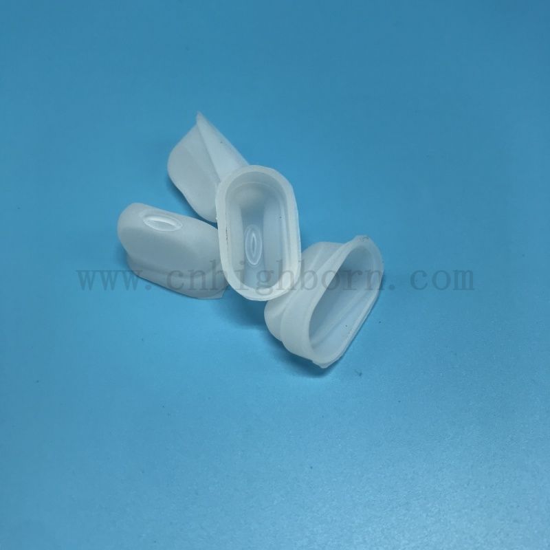 Bouettes de protection en caoutchouc en silicone transparent