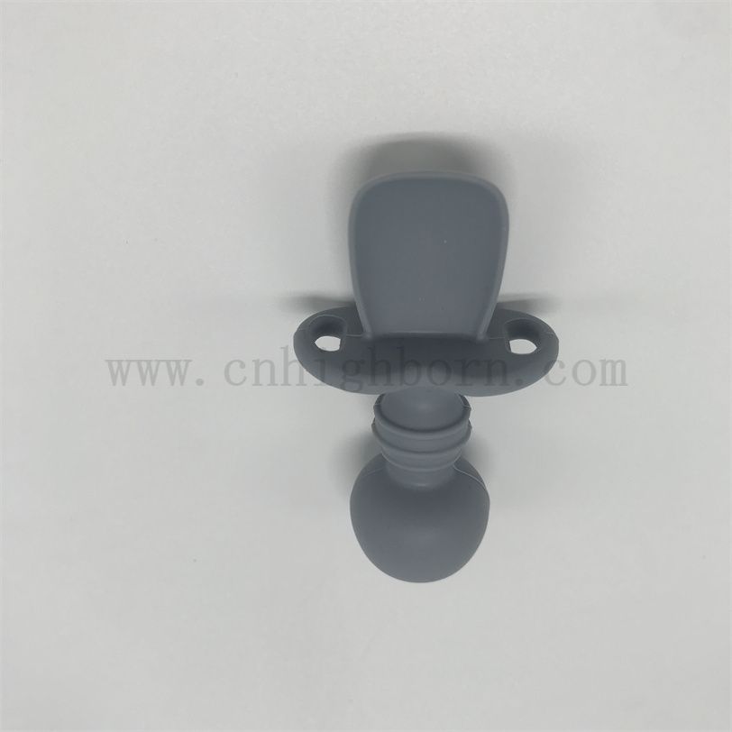  Grade alimentaire Silastic Baby Nourning Spoon Silicone Rubber Dîner Spoon