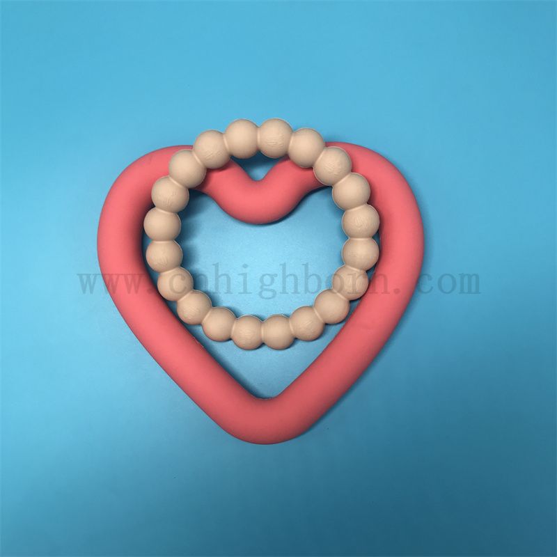 Détaliers de animaux de compagnie en caoutchouc en silicone broyant les aliments résistants aux aliments à anneau de caoutchouc en silicone mordant