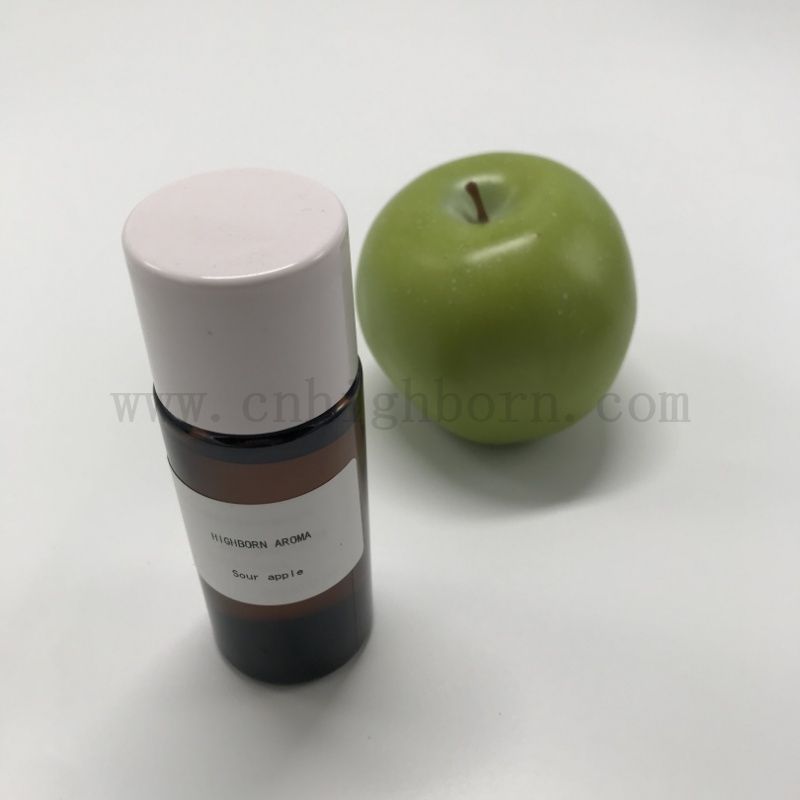 Diverses saveurs Huile essentielle de fruits de pomme acide Pomme concentrée Essence Fragrance Liquide