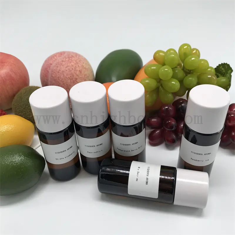 Multiples fruits saveurs concentrées de shiha populaire parfum d'huile arôme arôme de qualité alimentaire liquide 