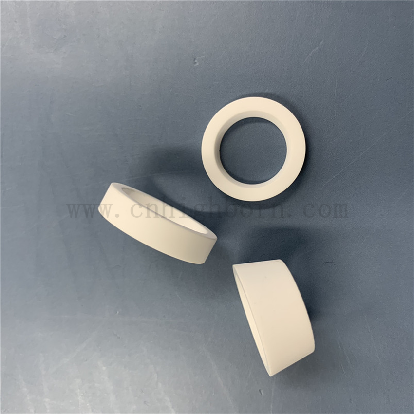 Cycle de protection en céramique d'alumine à haute dureté personnalisée Anneau de phoque AL2O3 à 95%
